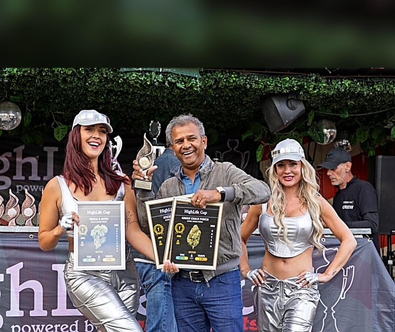 Royal Queen Seeds wint drie bekers op HighLife Cup 2026