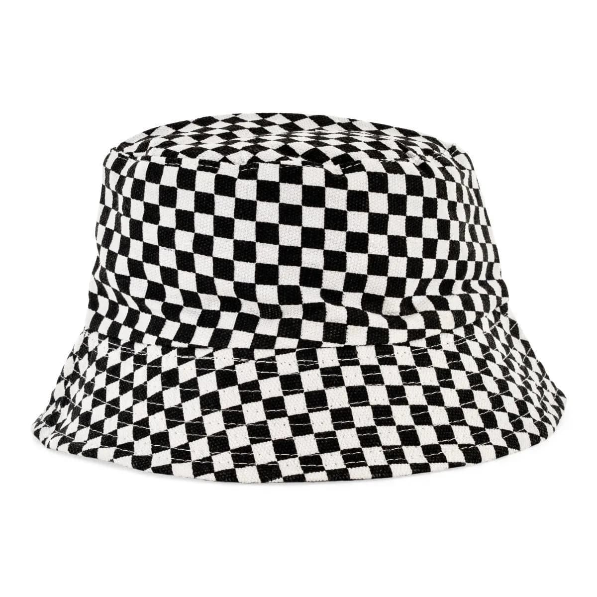 Geruite Bucket Hat