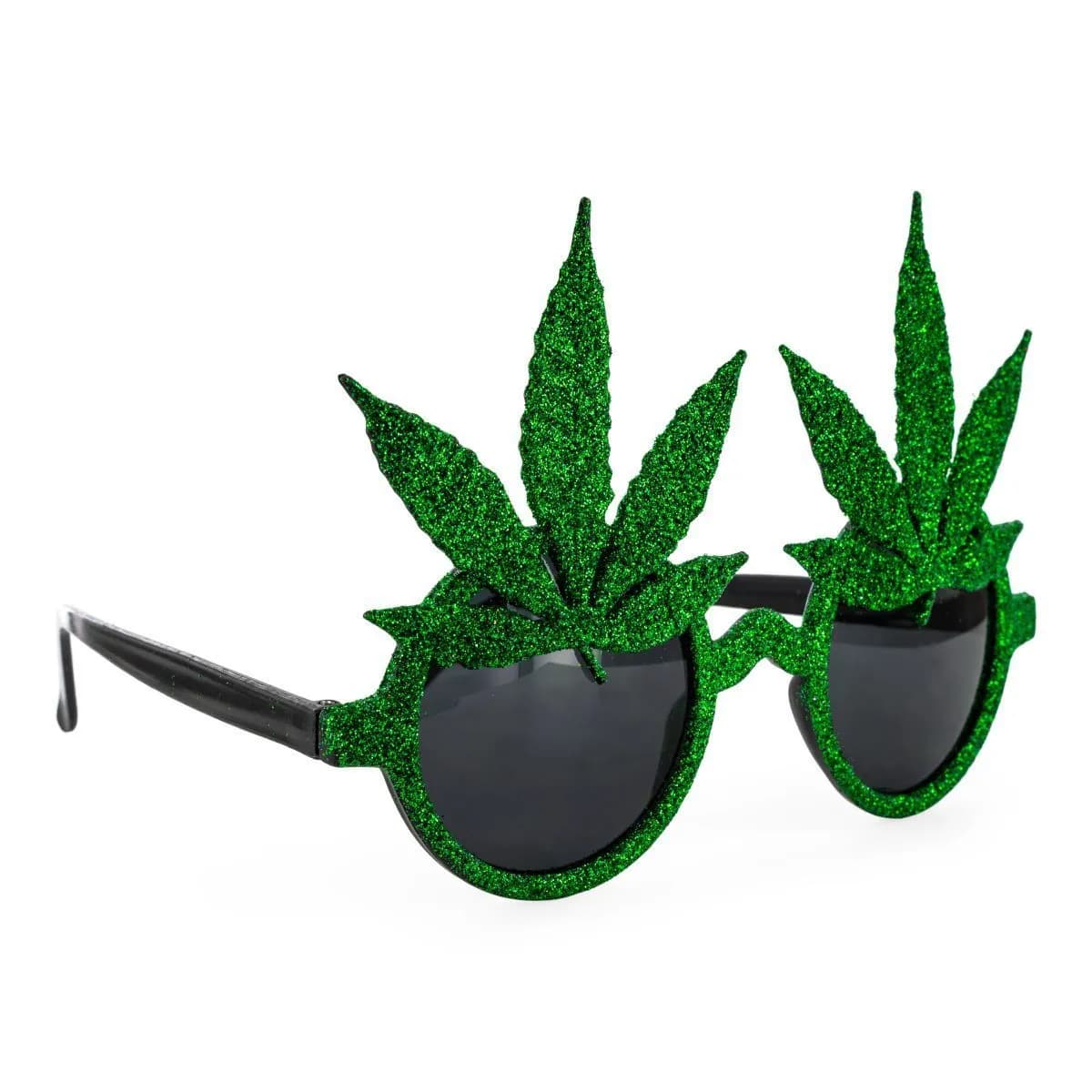 Cannabisblad zonnebril