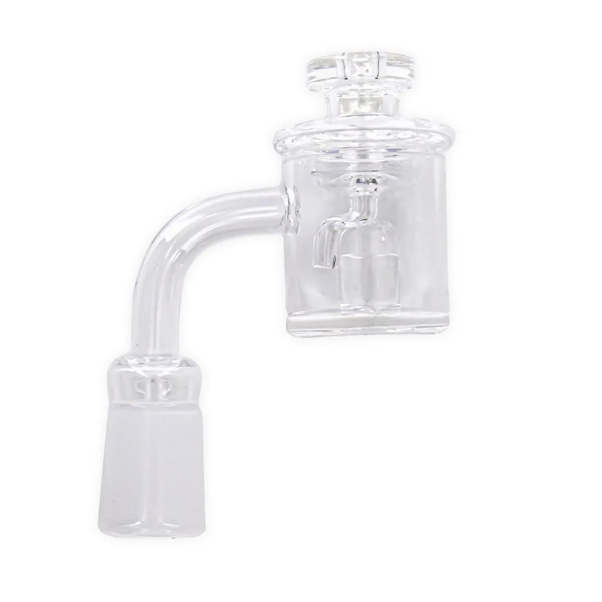 Glazen banger met carb cap