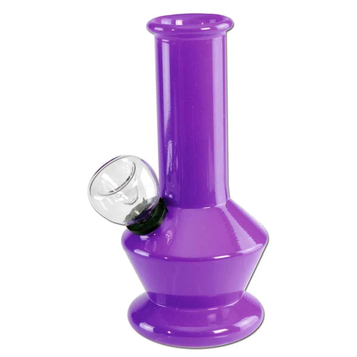 Mini glazen bong