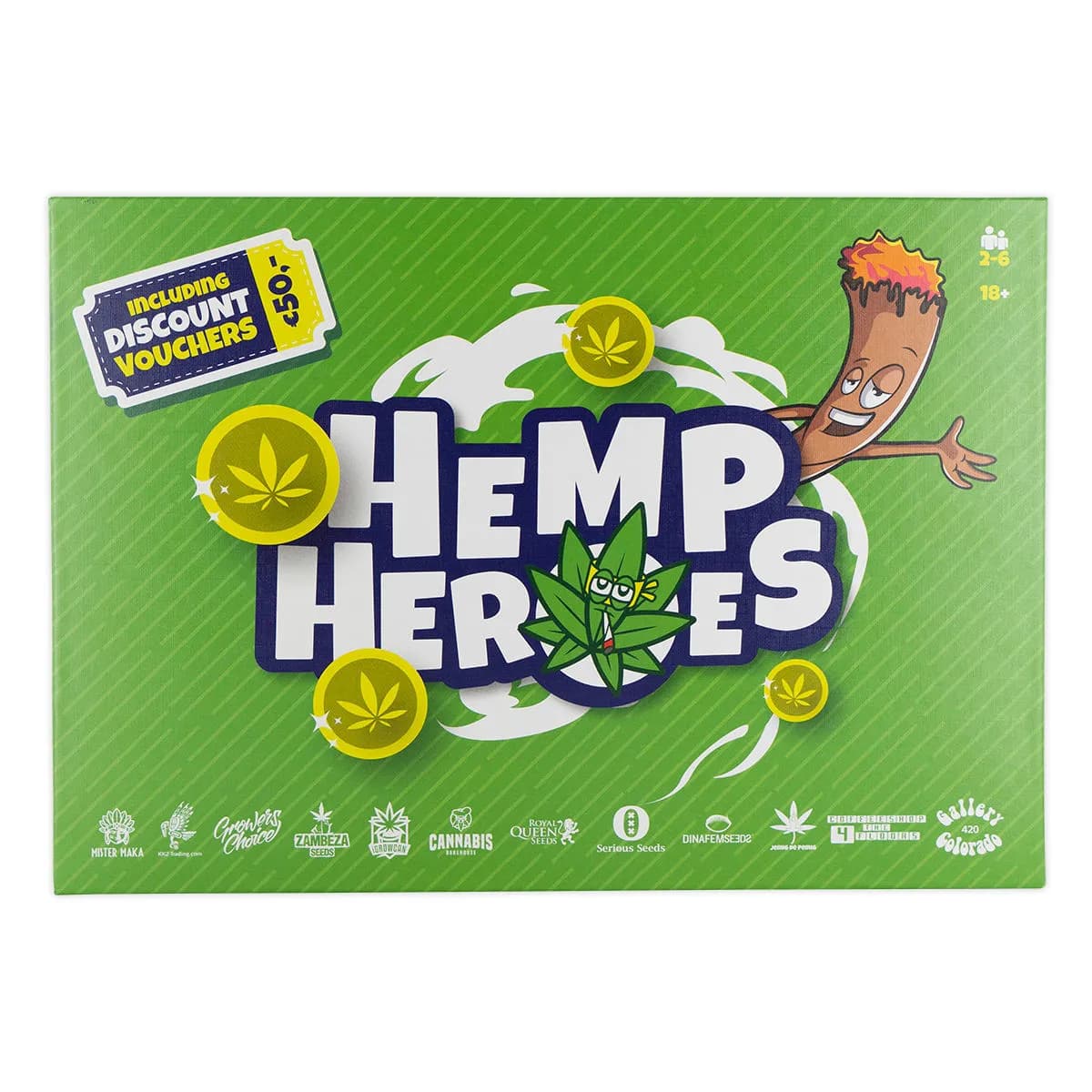 Hemp Heroes bordspel