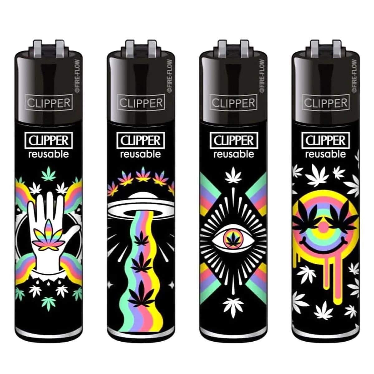 Clipper 420 Rainbow Aansteker