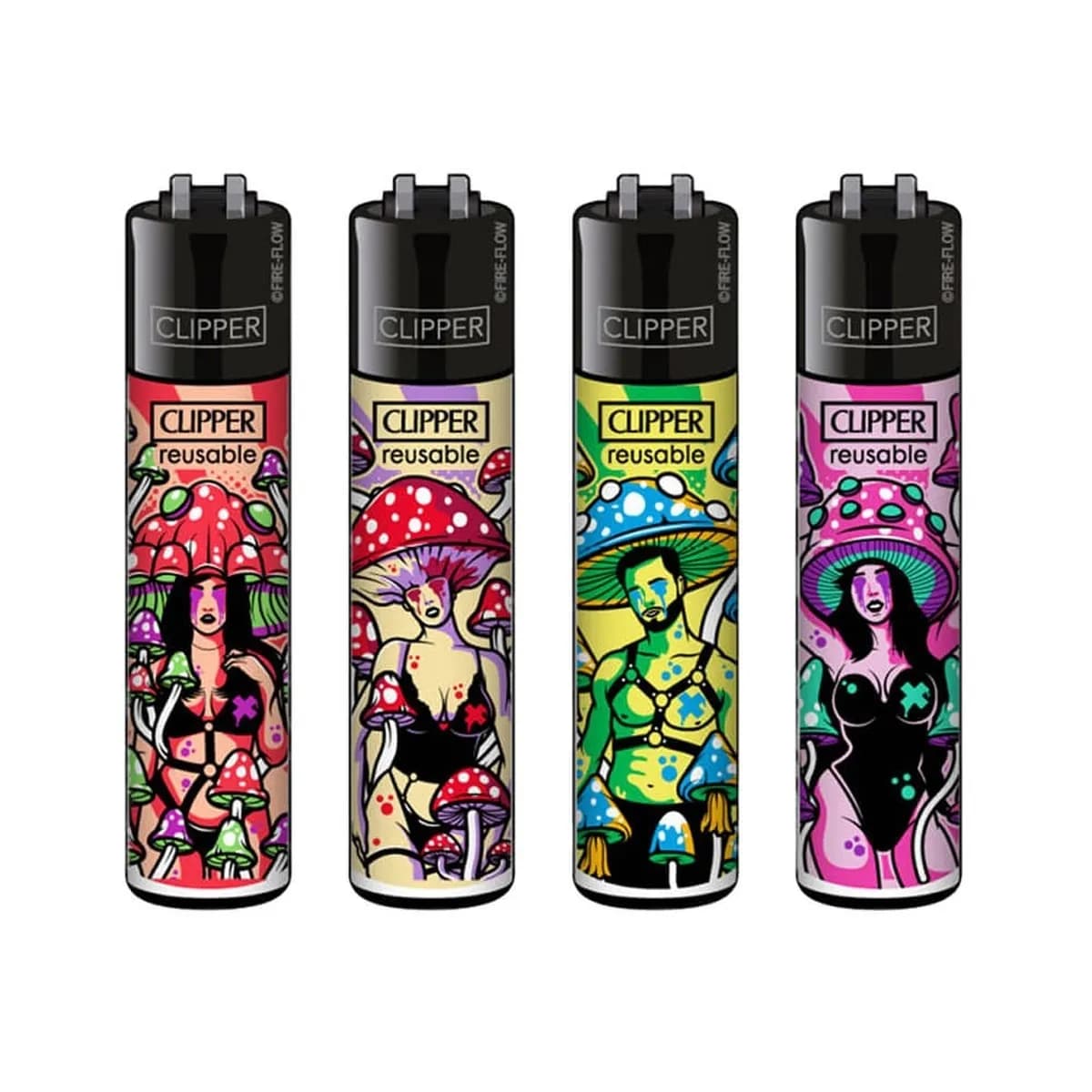 Clipper Aansteker Kinky Shroom