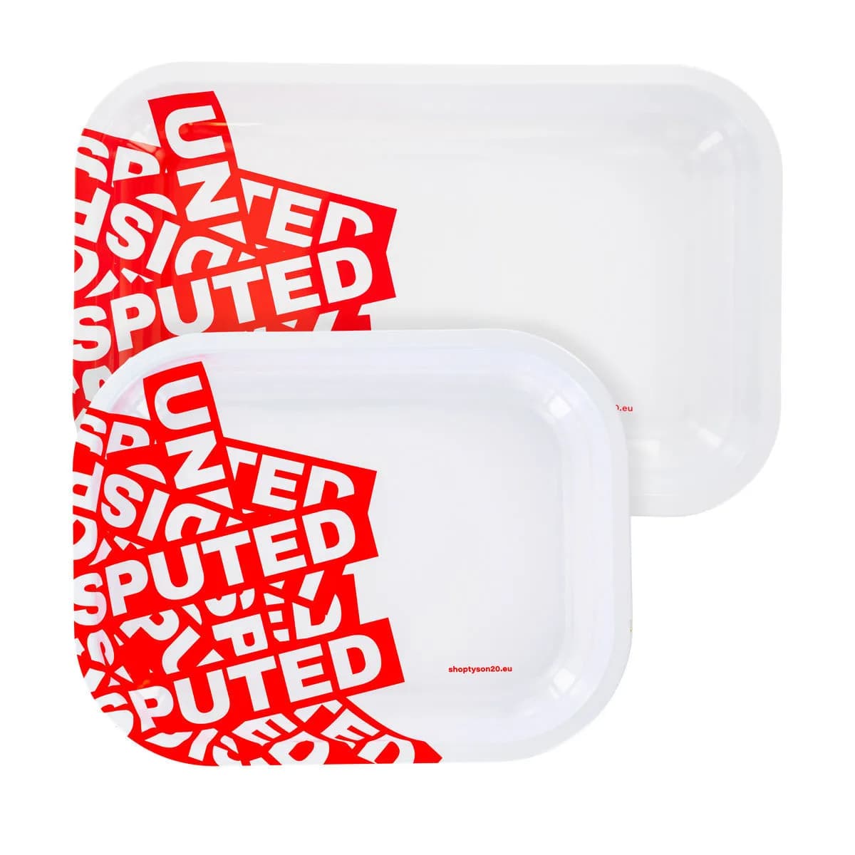 Metalen rolling tray wit ''Undisputed''
