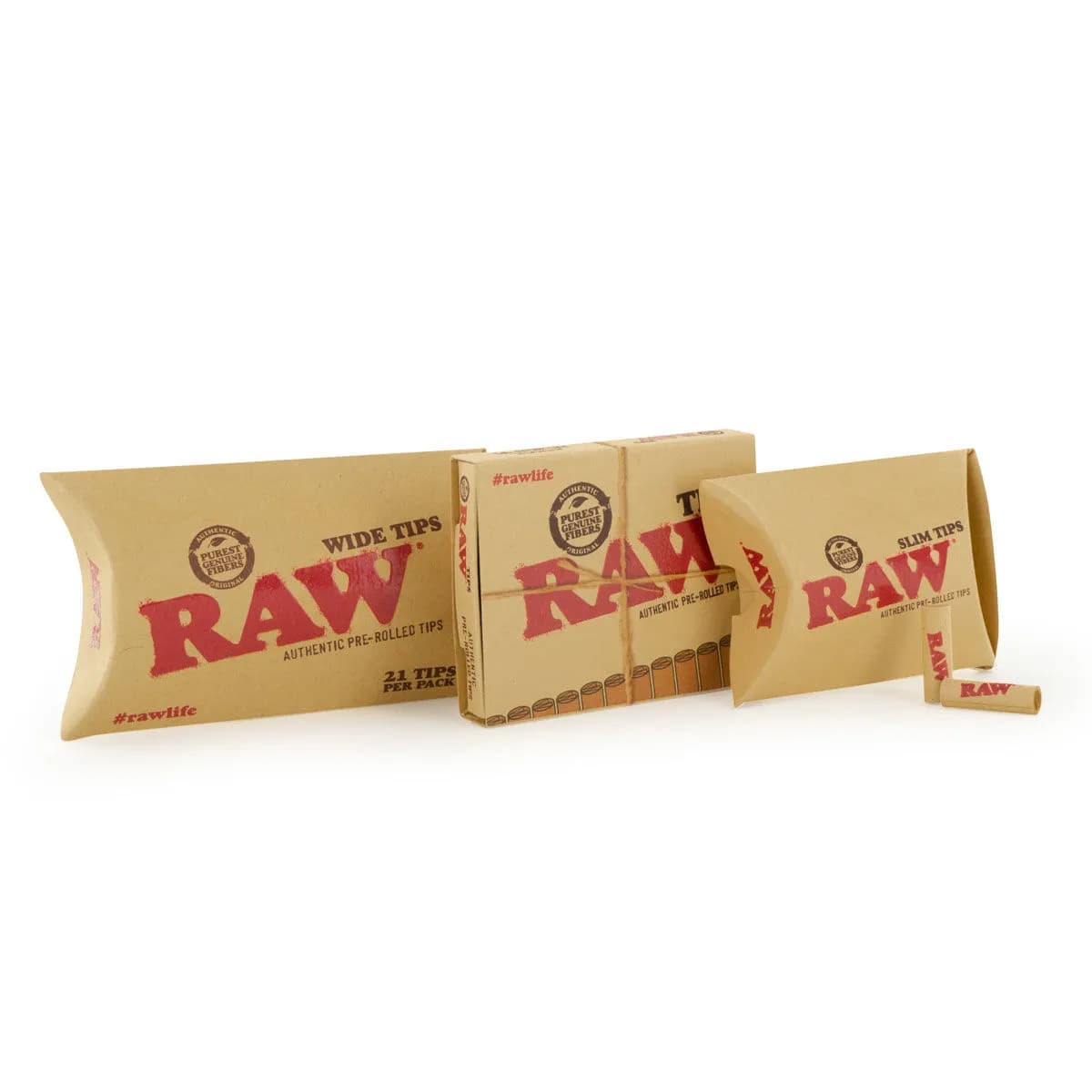 RAW Voorgerolde Tips