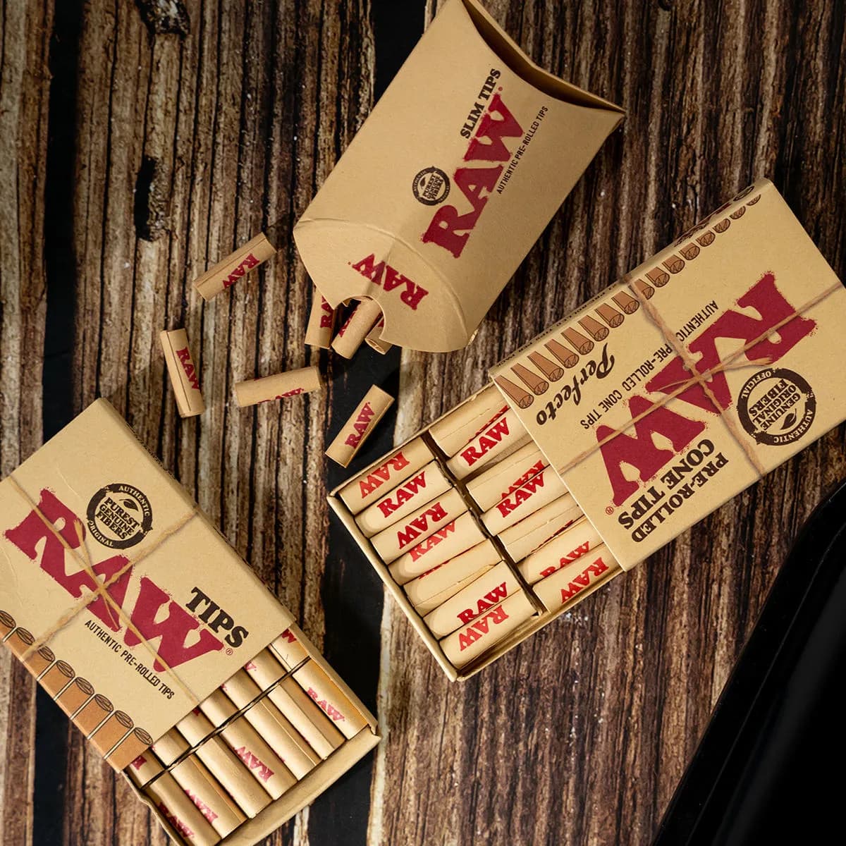 RAW Voorgerolde Tips