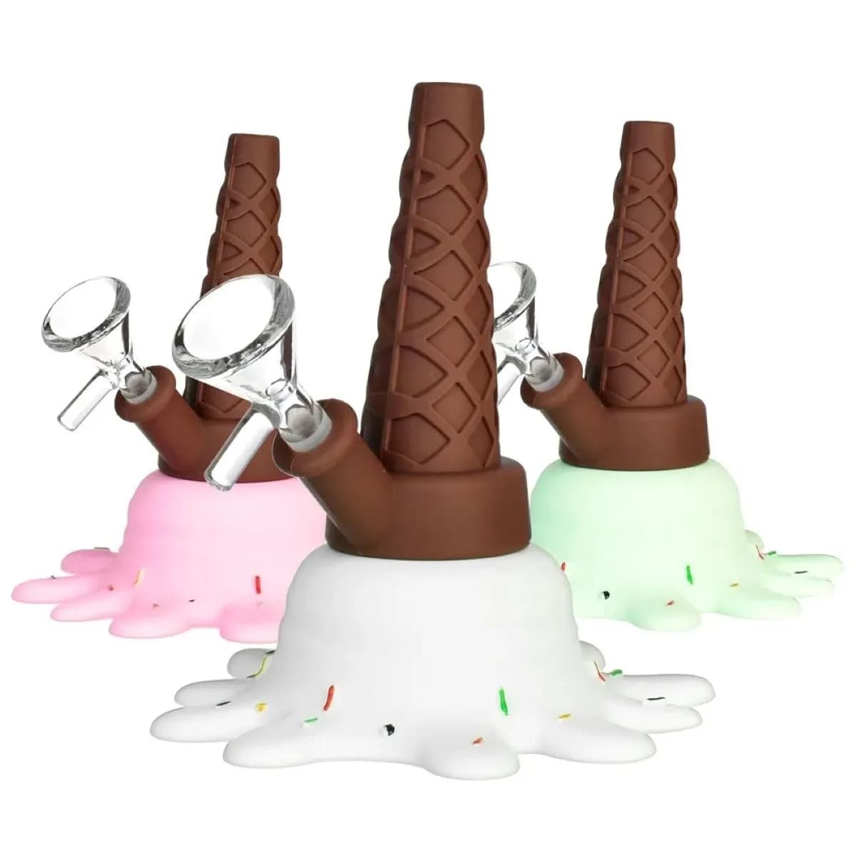 Splat Ice Cream Siliconen Waterpijp