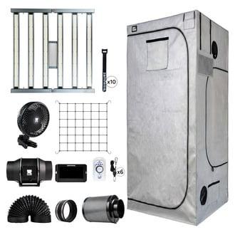 Kweektent Kit 100x100x200 (Zamnesia)