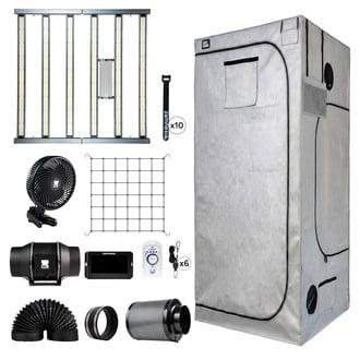 Kweektent Kit 120x120x200 (Zamnesia)