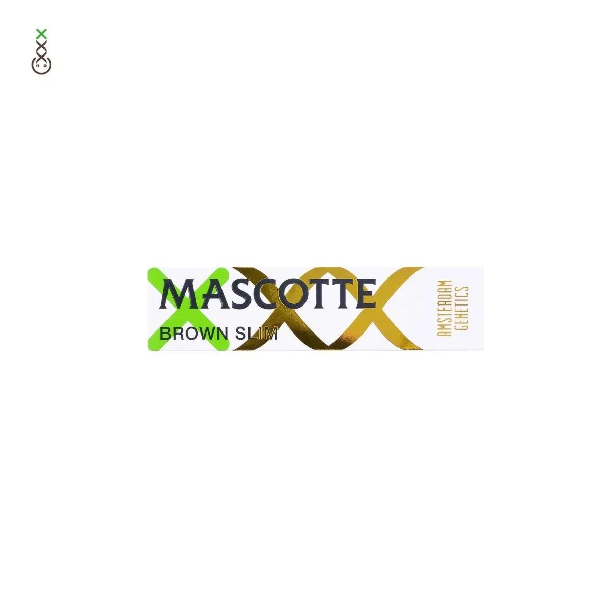 AG x Mascotte Brown Slim Size Rolling Papers