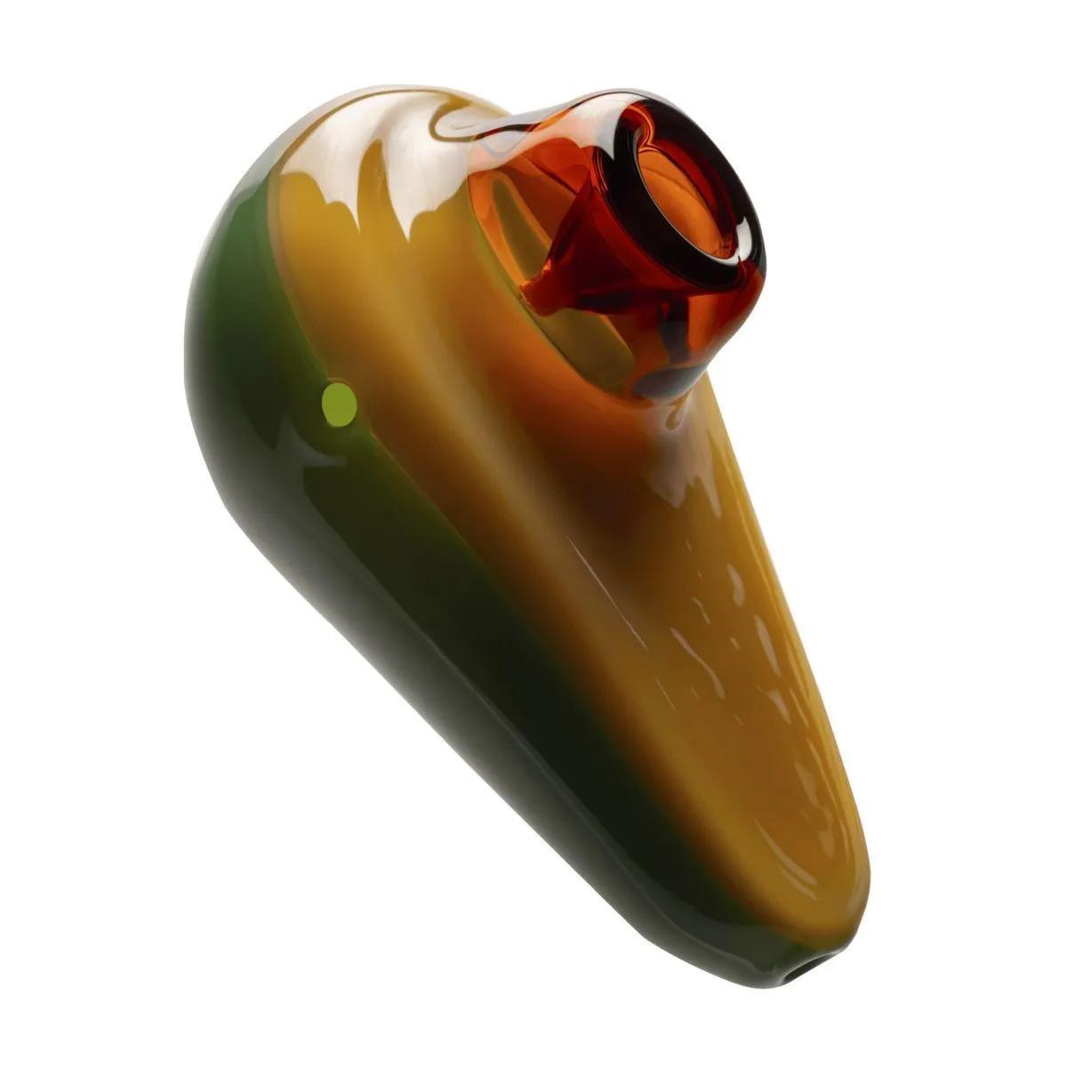 Avocado glazen pijp