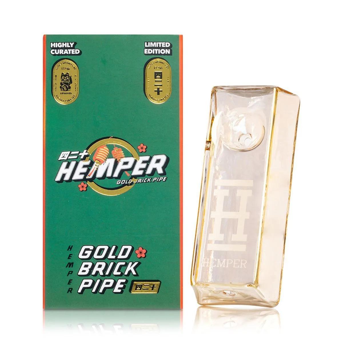 Gold Brick Hand Pipe