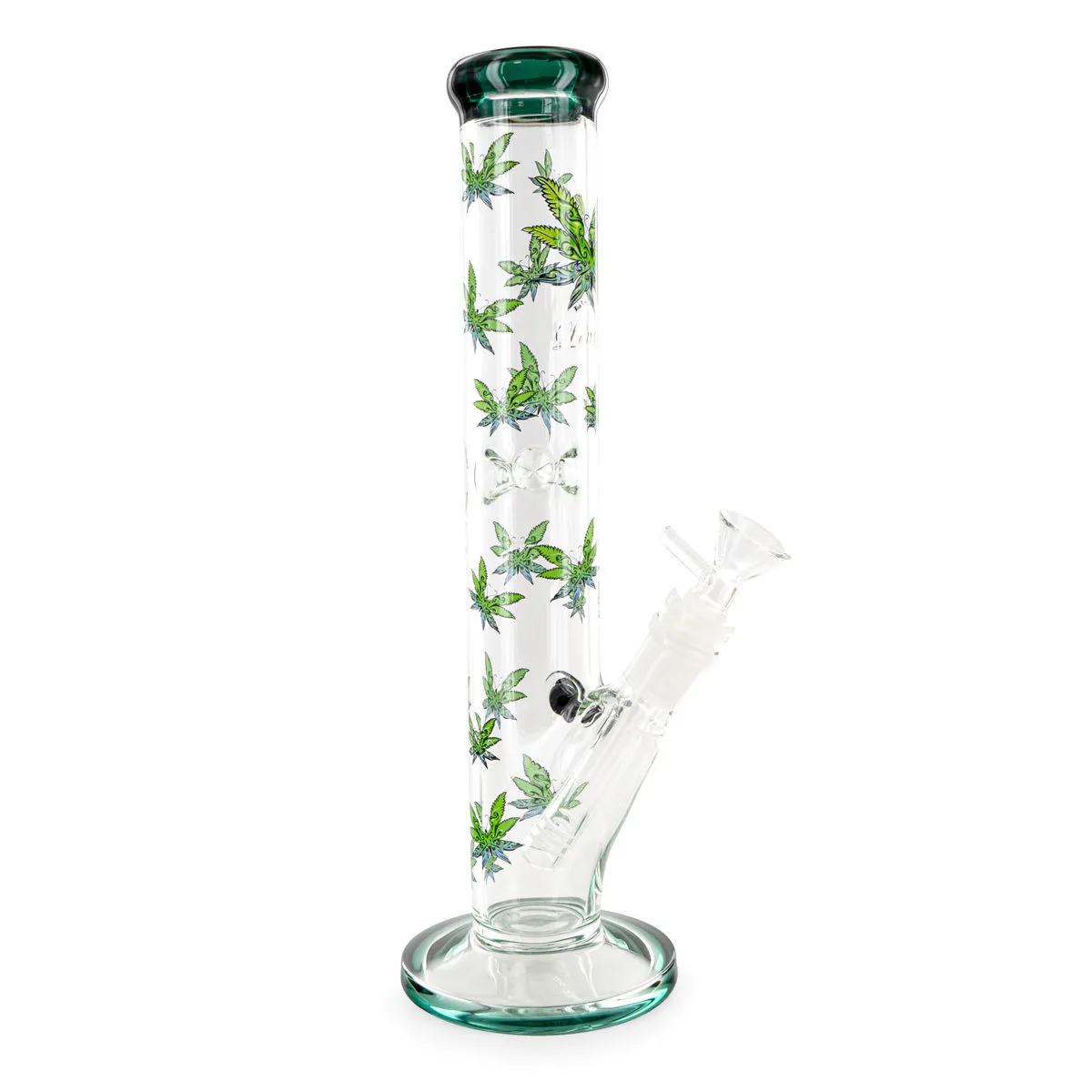 Leaffly Cylinder Ice Bong