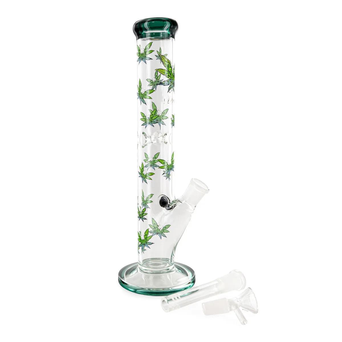 Leaffly Cylinder Ice Bong