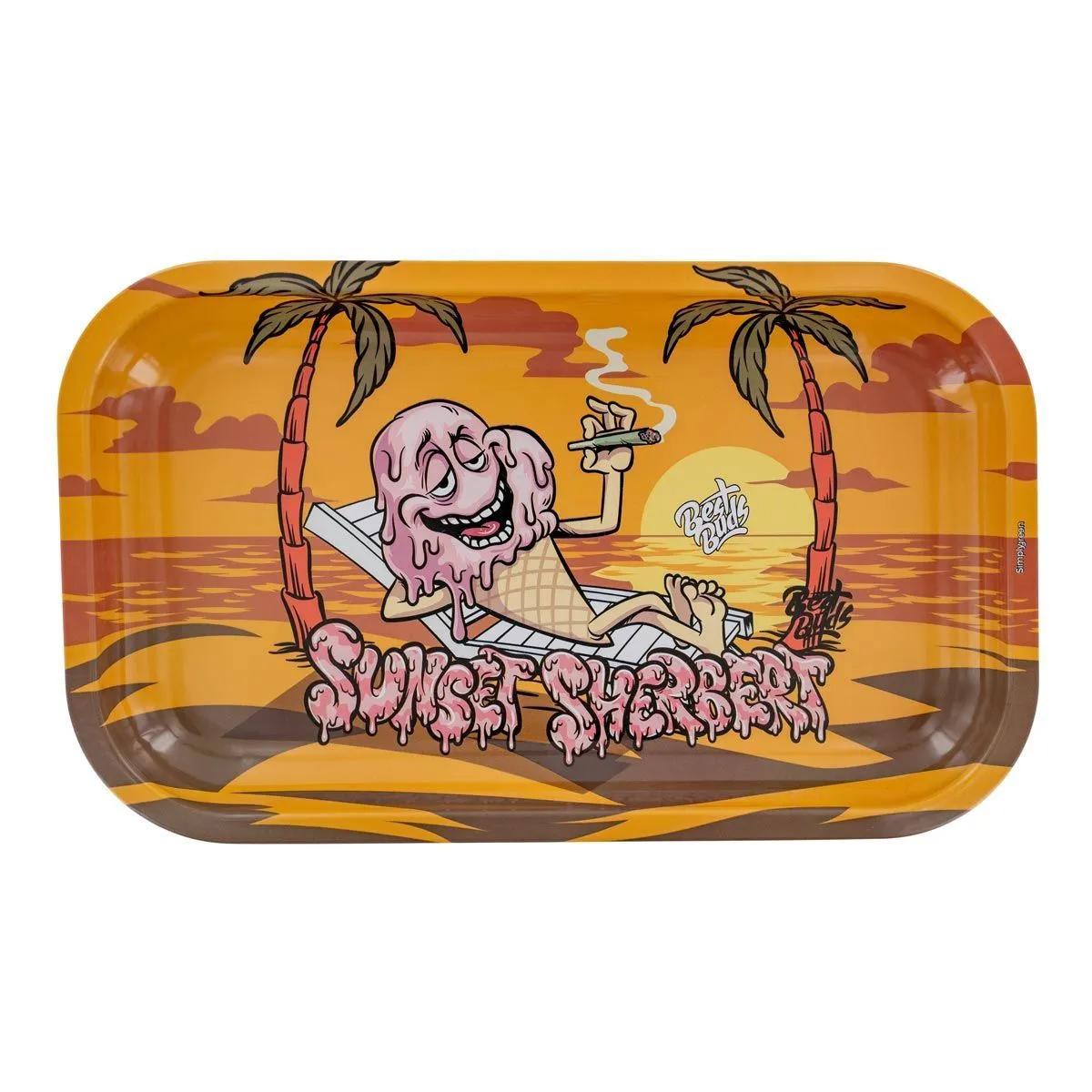 Long Metal Rolling Tray