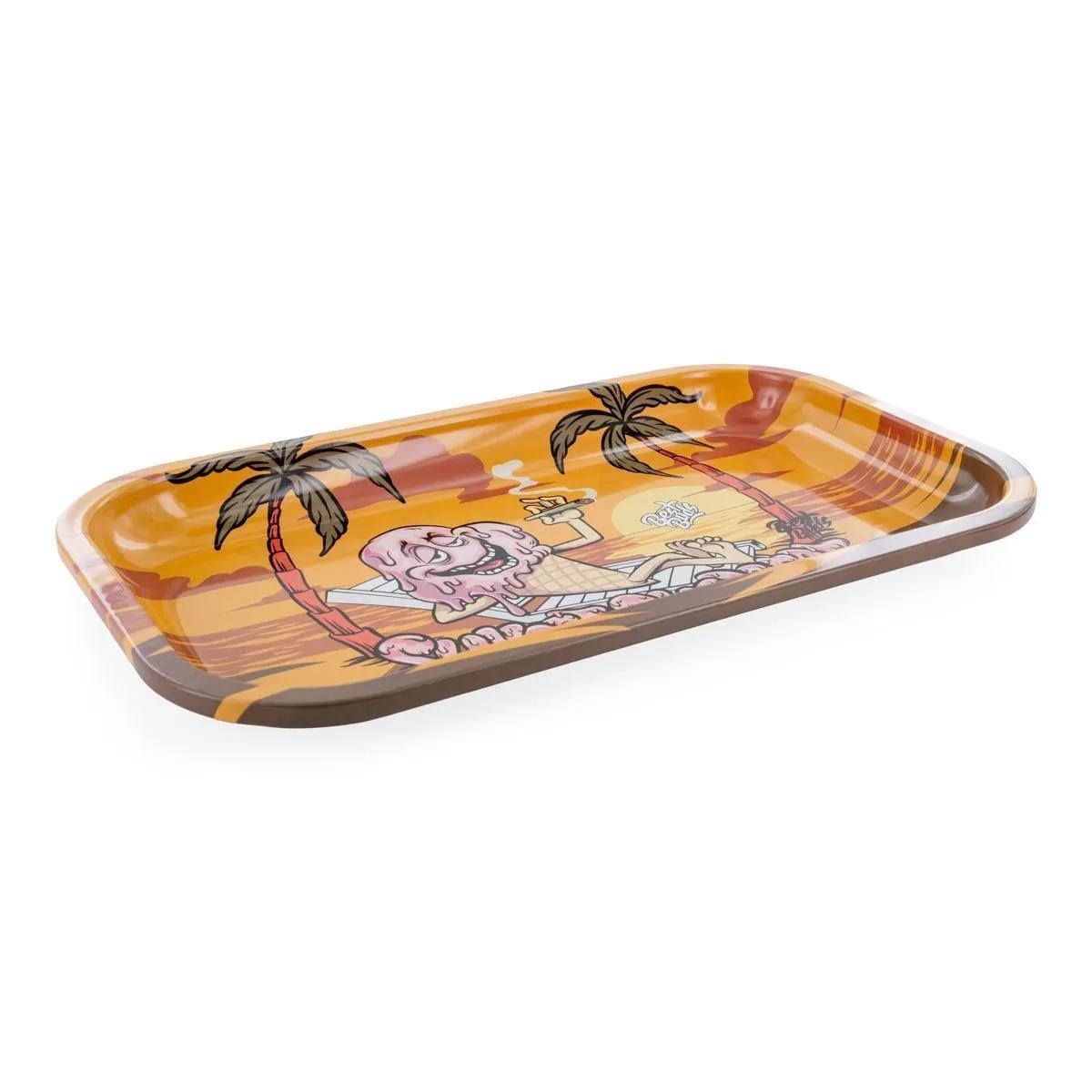 Long Metal Rolling Tray