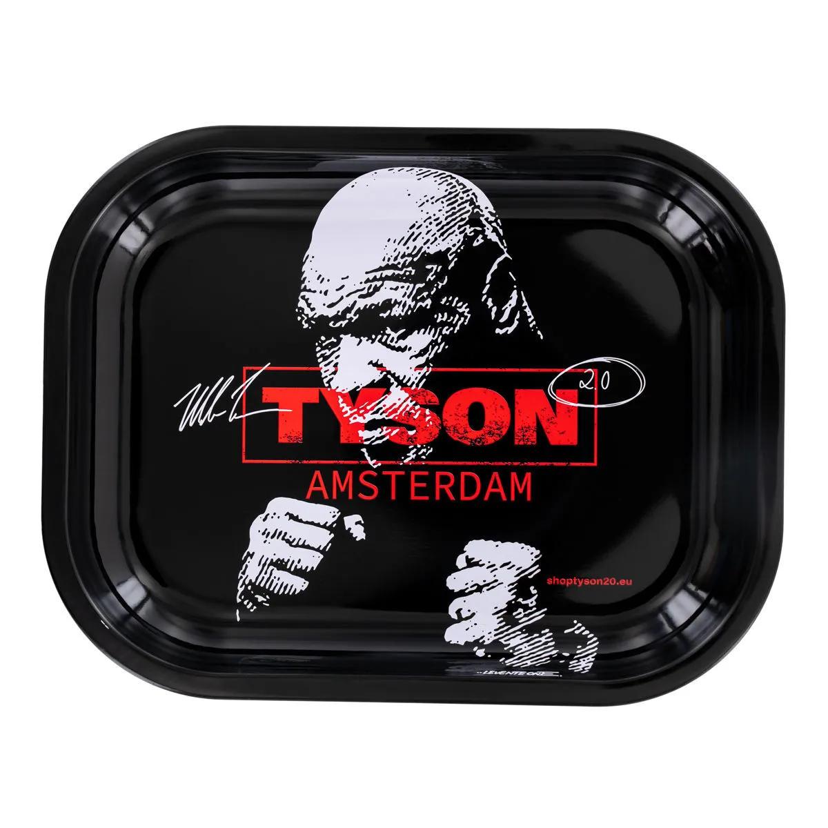 Metal Rolling Tray Black ''Boxing Mike''