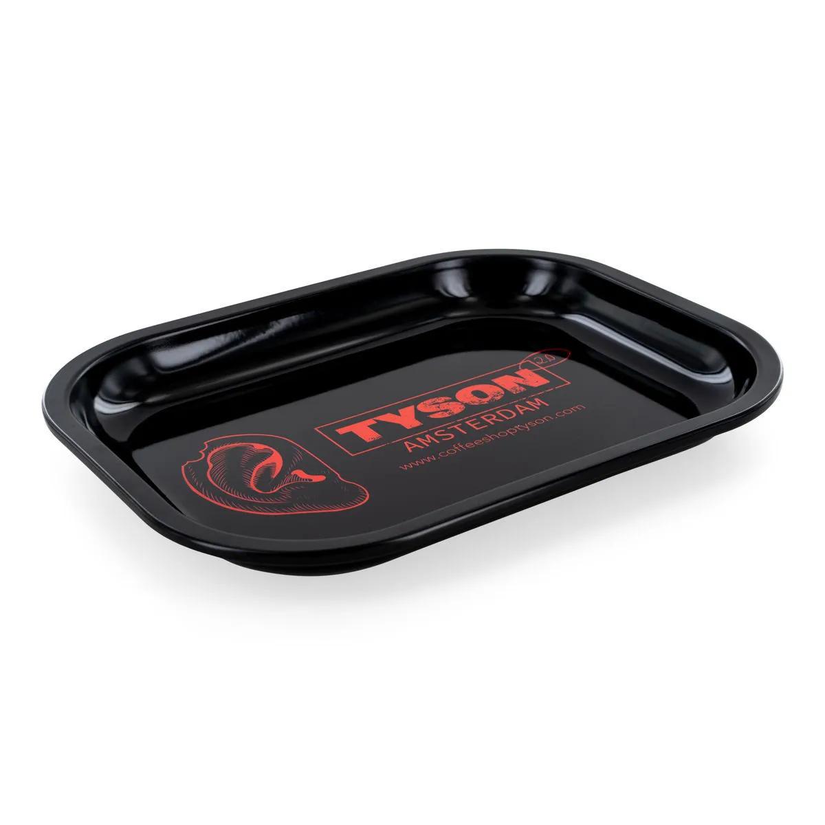 Metal Rolling Tray Black ''Mike Bite''