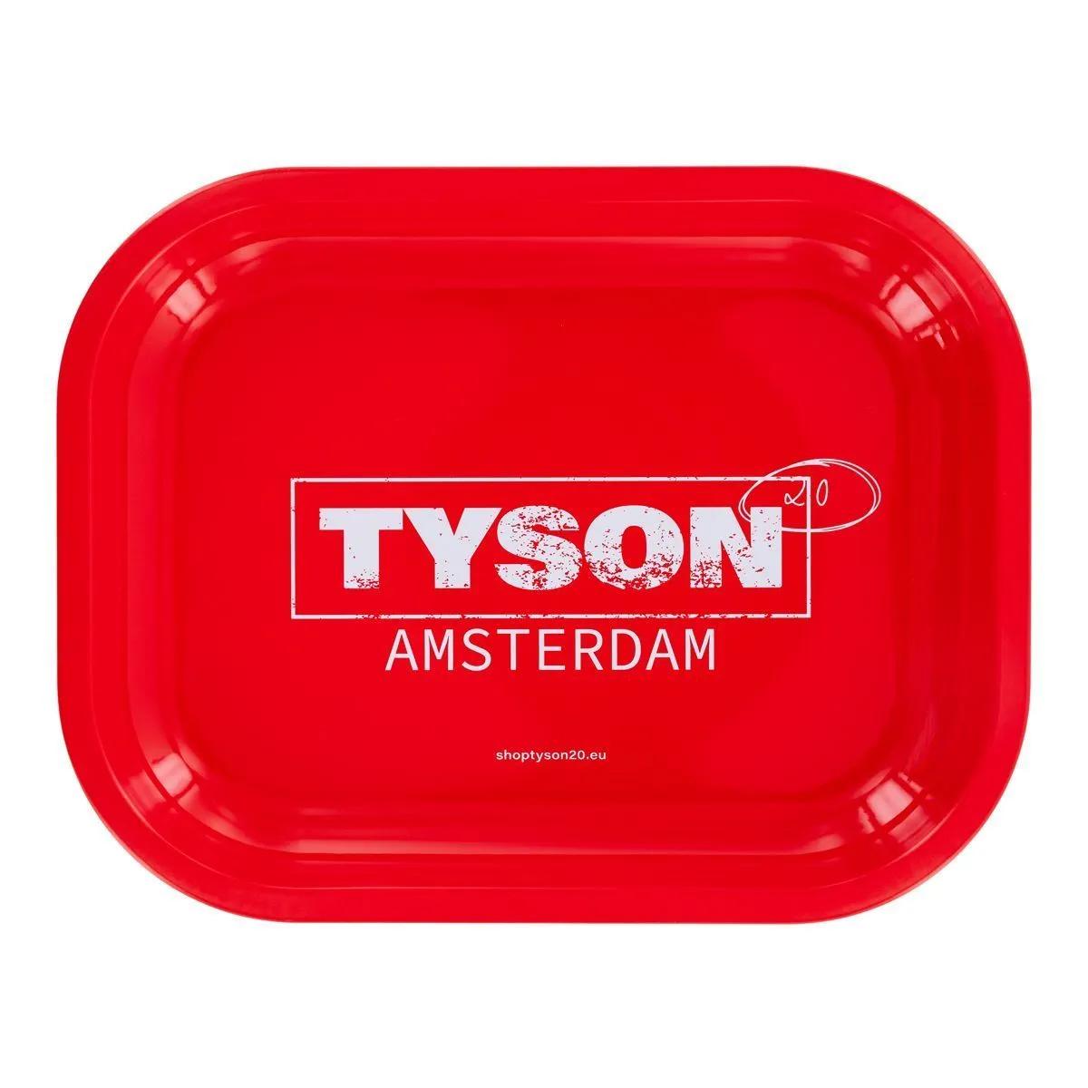 Metal Rolling Tray Red ''Tyson Amsterdam''