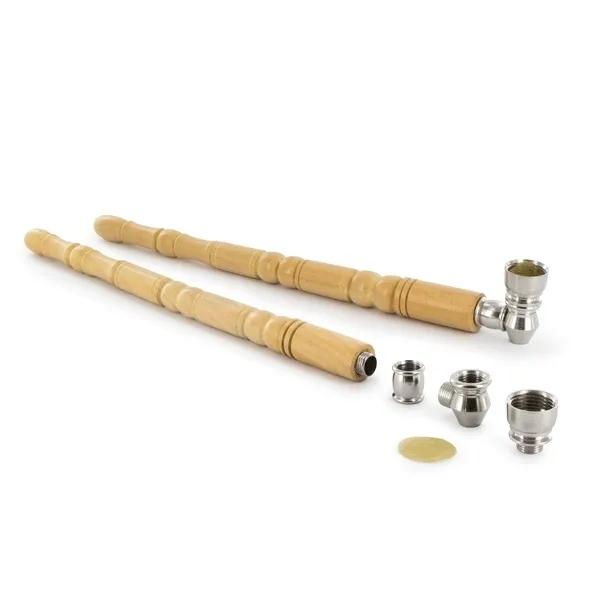 Metal Wooden Pipe Refined