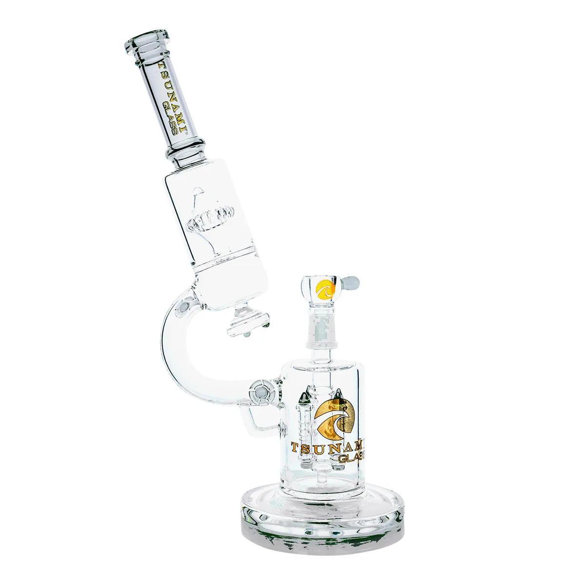 Microscope Bong 14'' (Tsunami Glass)