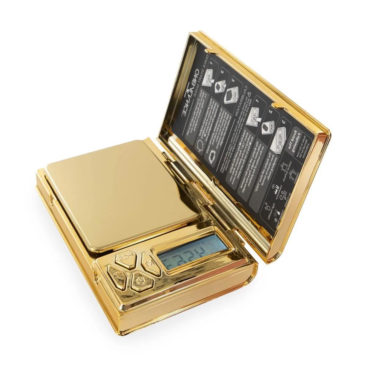 The Shine Chrome Gold Mini Scale - 100 × 0.01g