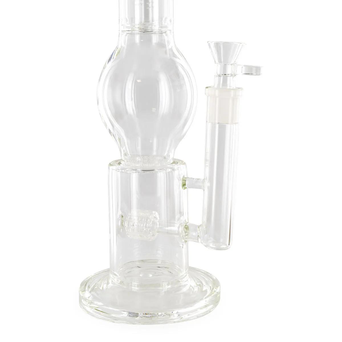 Triple Percolator Glass Bong