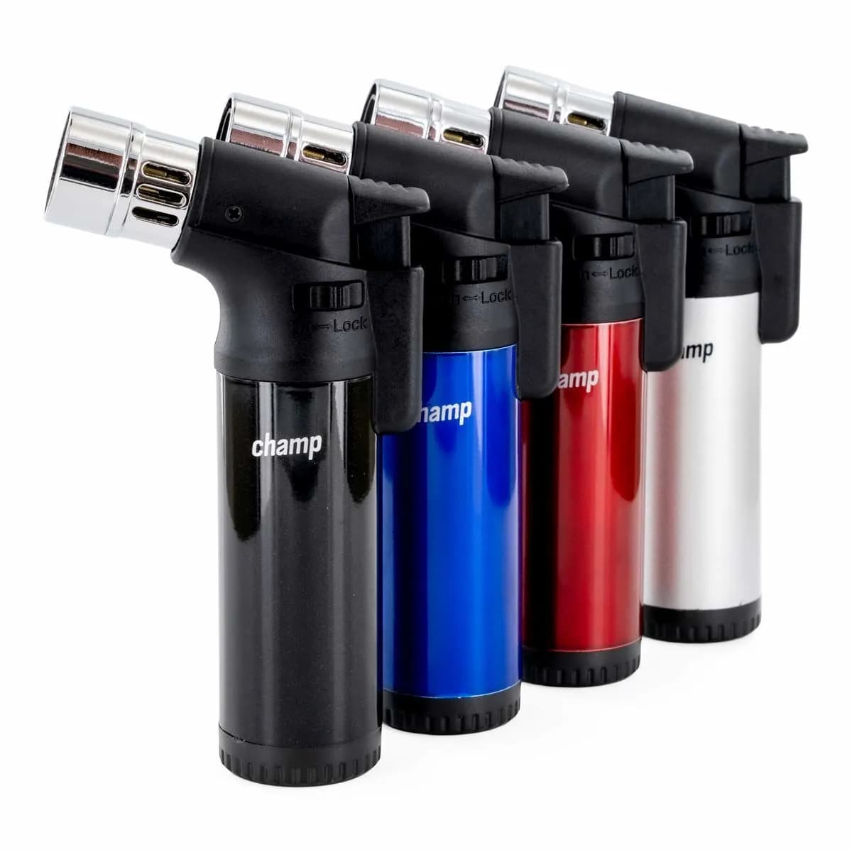 4 Jet Flame Torch Aansteker (Champ)