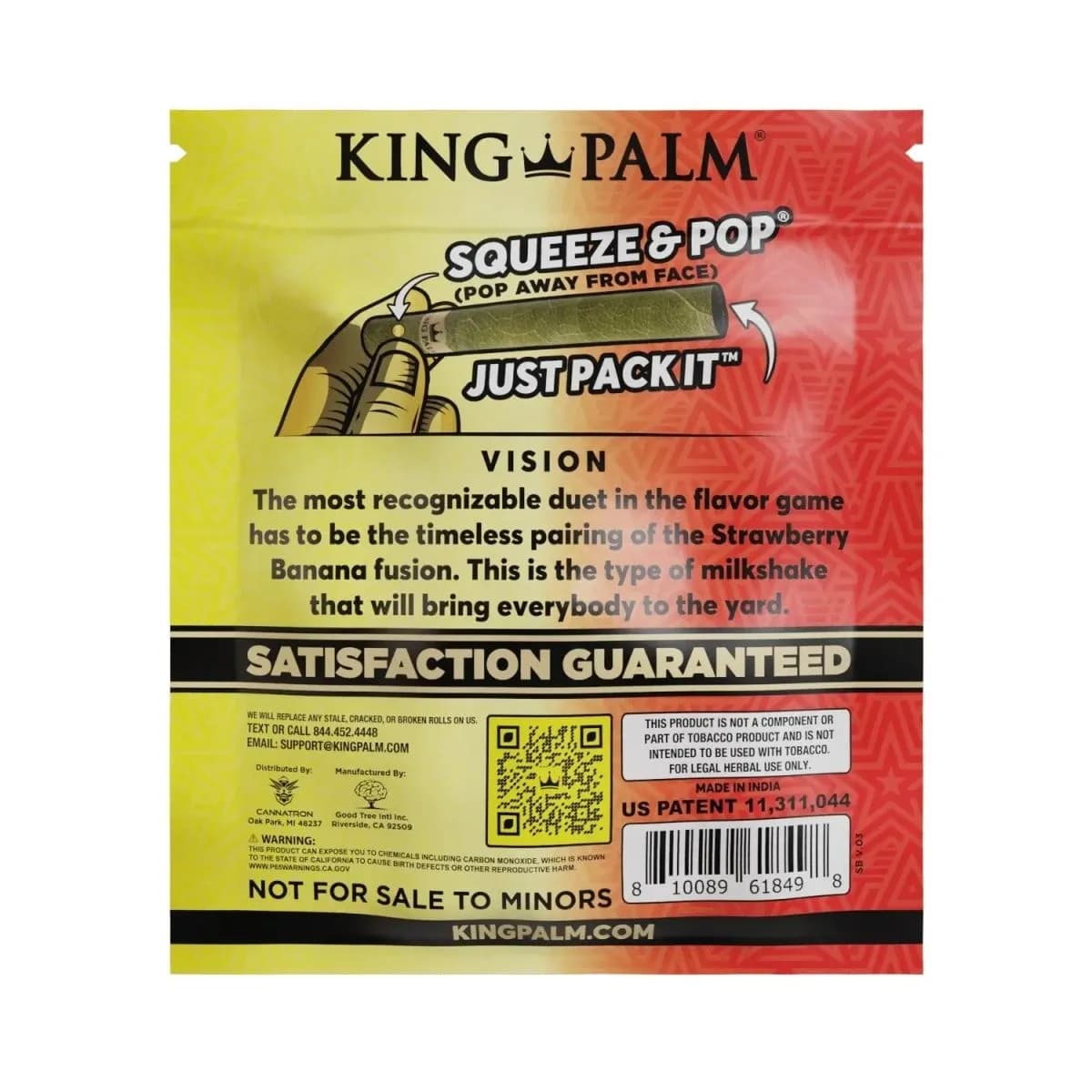 King Palm Fusion Flavour Leaf 25pk