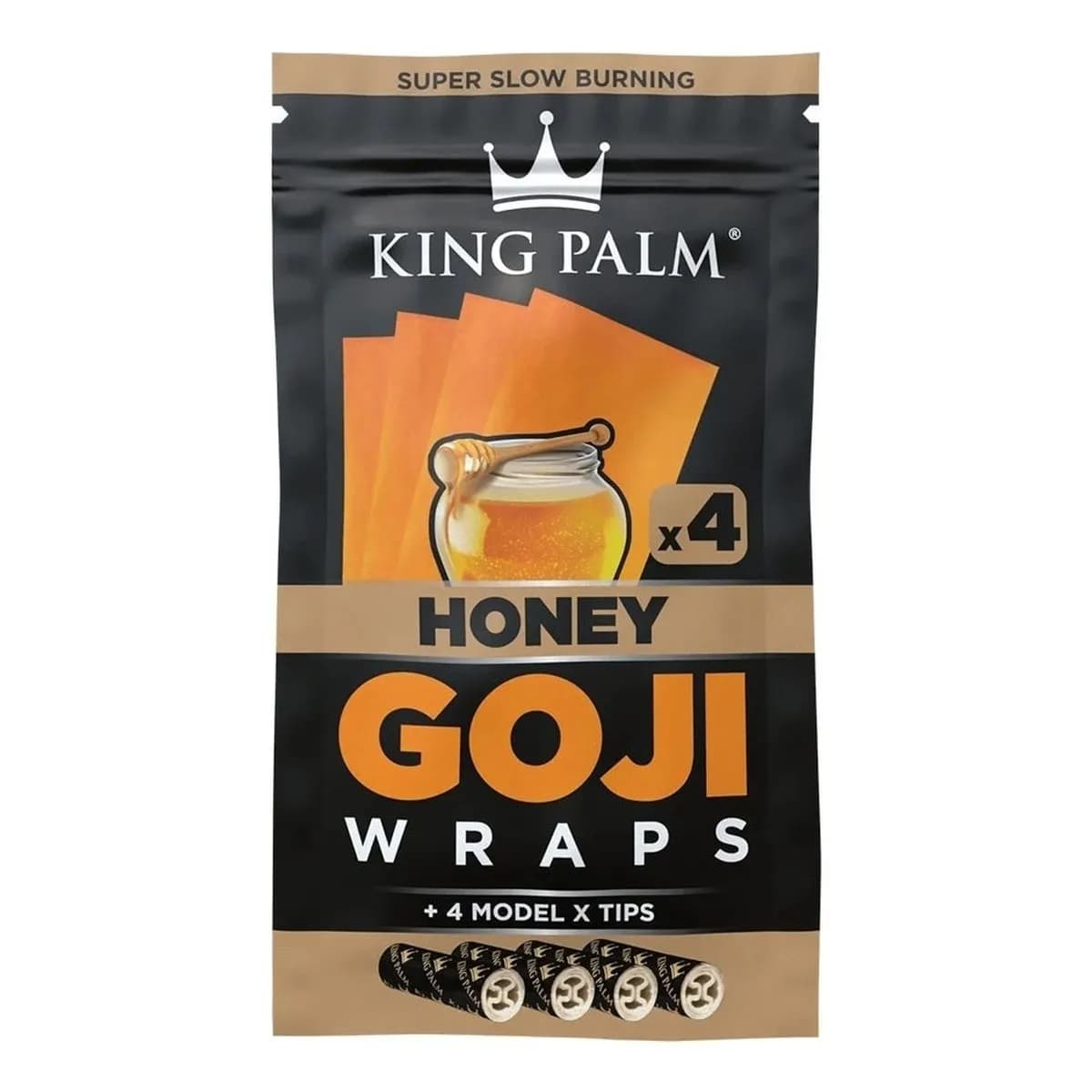 Goji Wraps & Filter Tips 4st (King Palm)