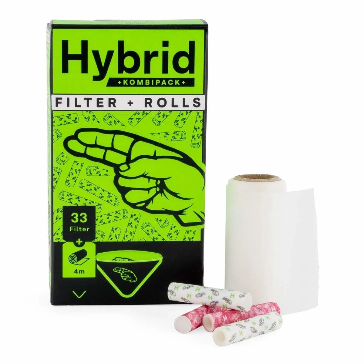 Kombipack - 33 Filters + 4m Vloei (Hybrid)