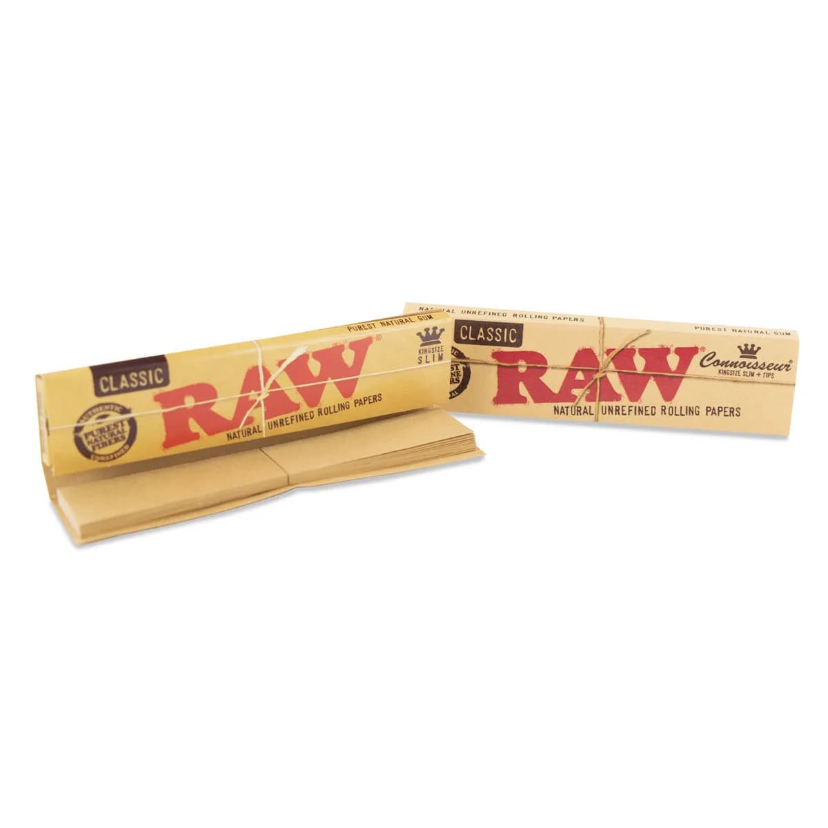 RAW Connoisseur Vloei King Size + Tips
