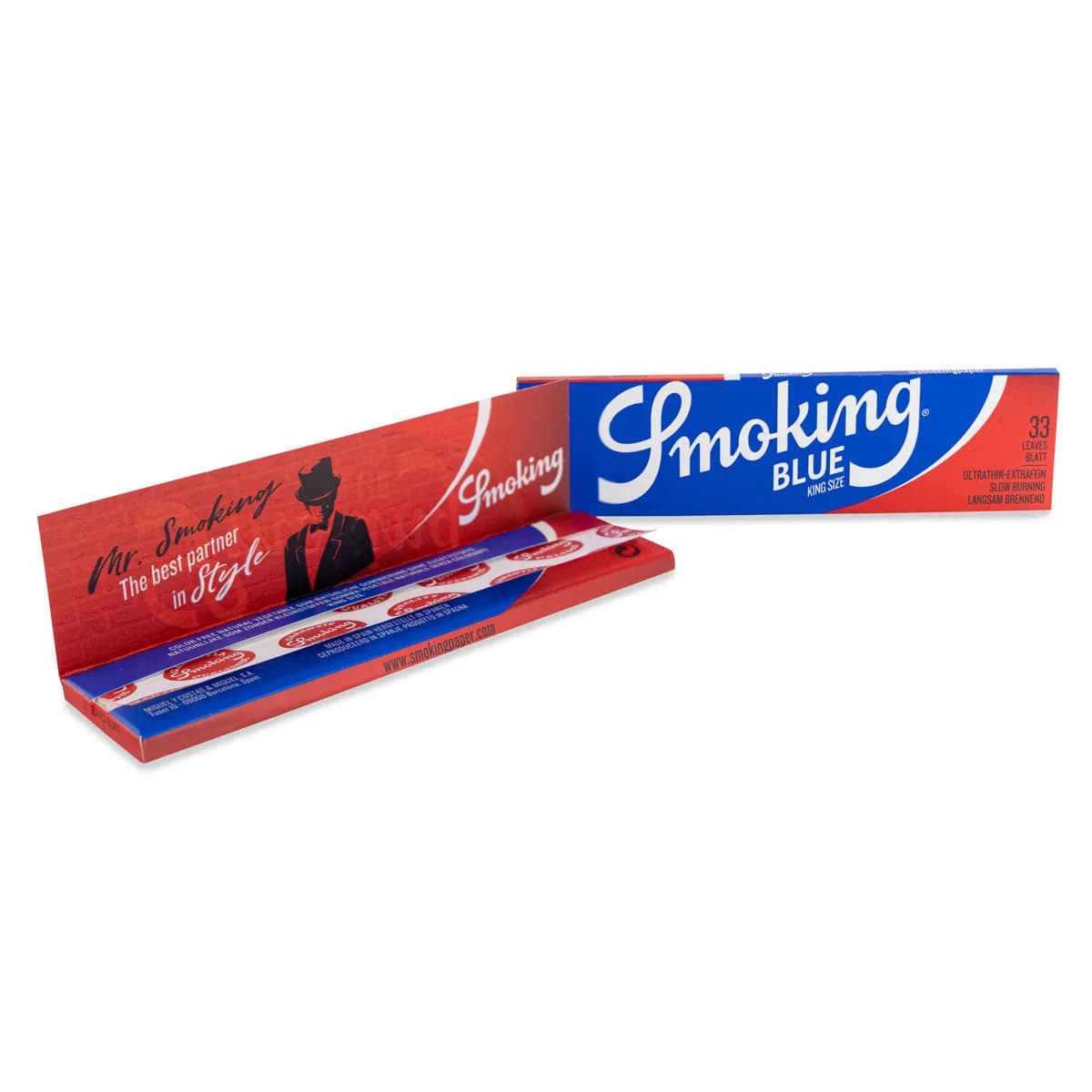 Smoking Blue King Size Vloei