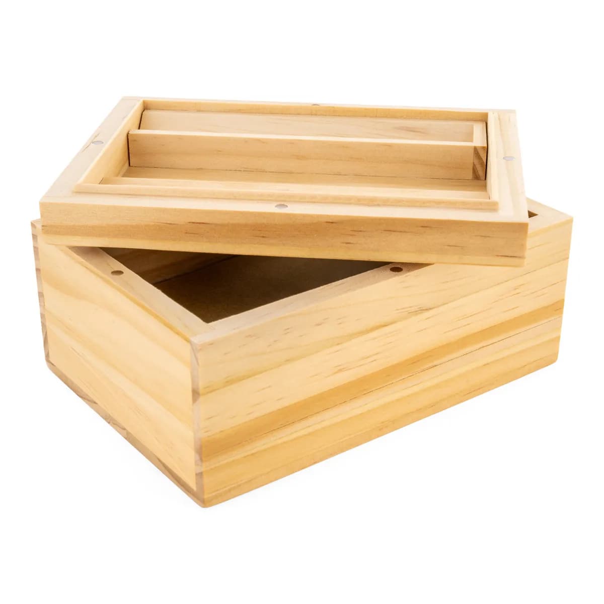 Houten zeefbox