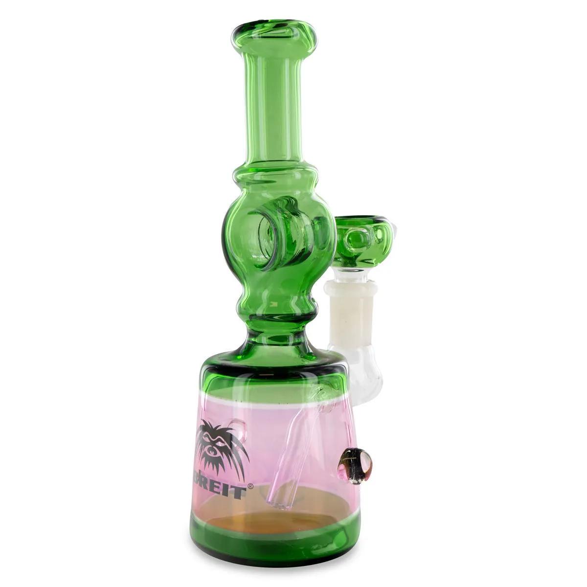 Mini Glass Bong Push Bowl
