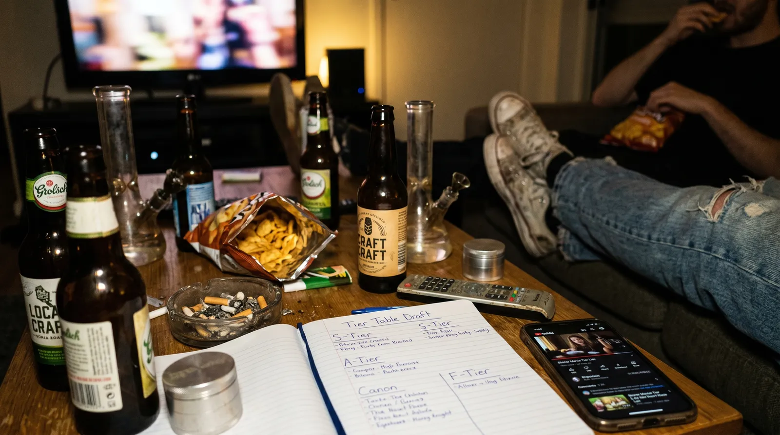 AZARIUS · Beste stoner films op een rij — de tier-tabel