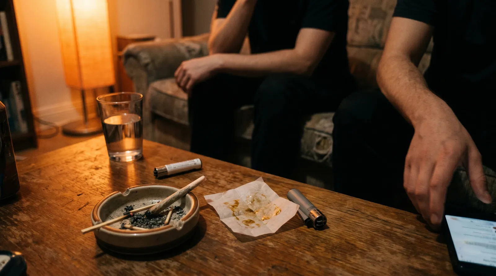 De drie fases van het cannabiseffect: inwerking en piek, plateau, en het uitwerken