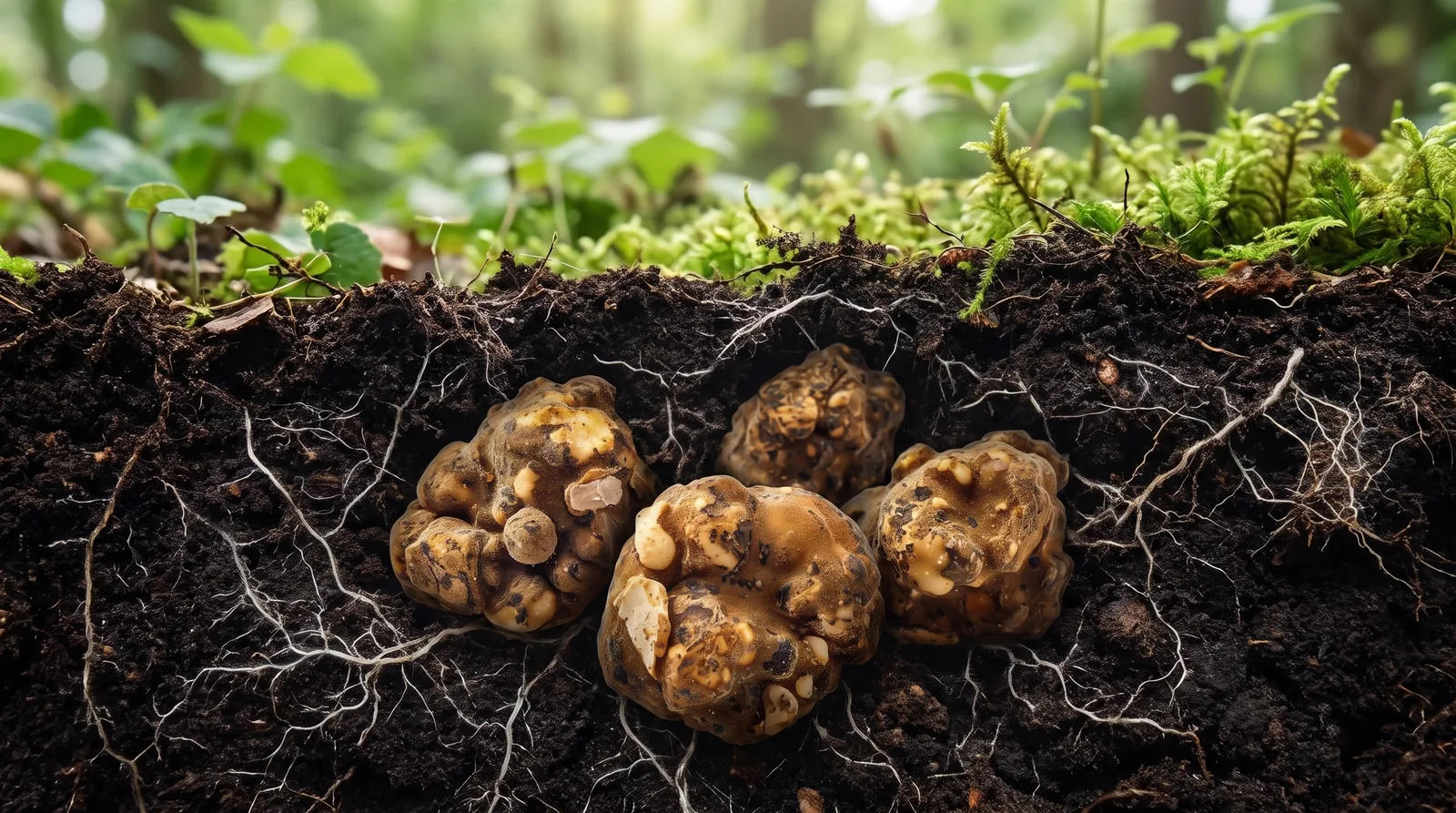 Waarom magic truffels ondergronds groeien: de biologie