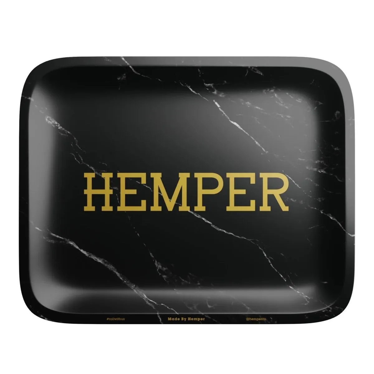 Hemper Luxe Black Marble Rolltray — afbeelding 2