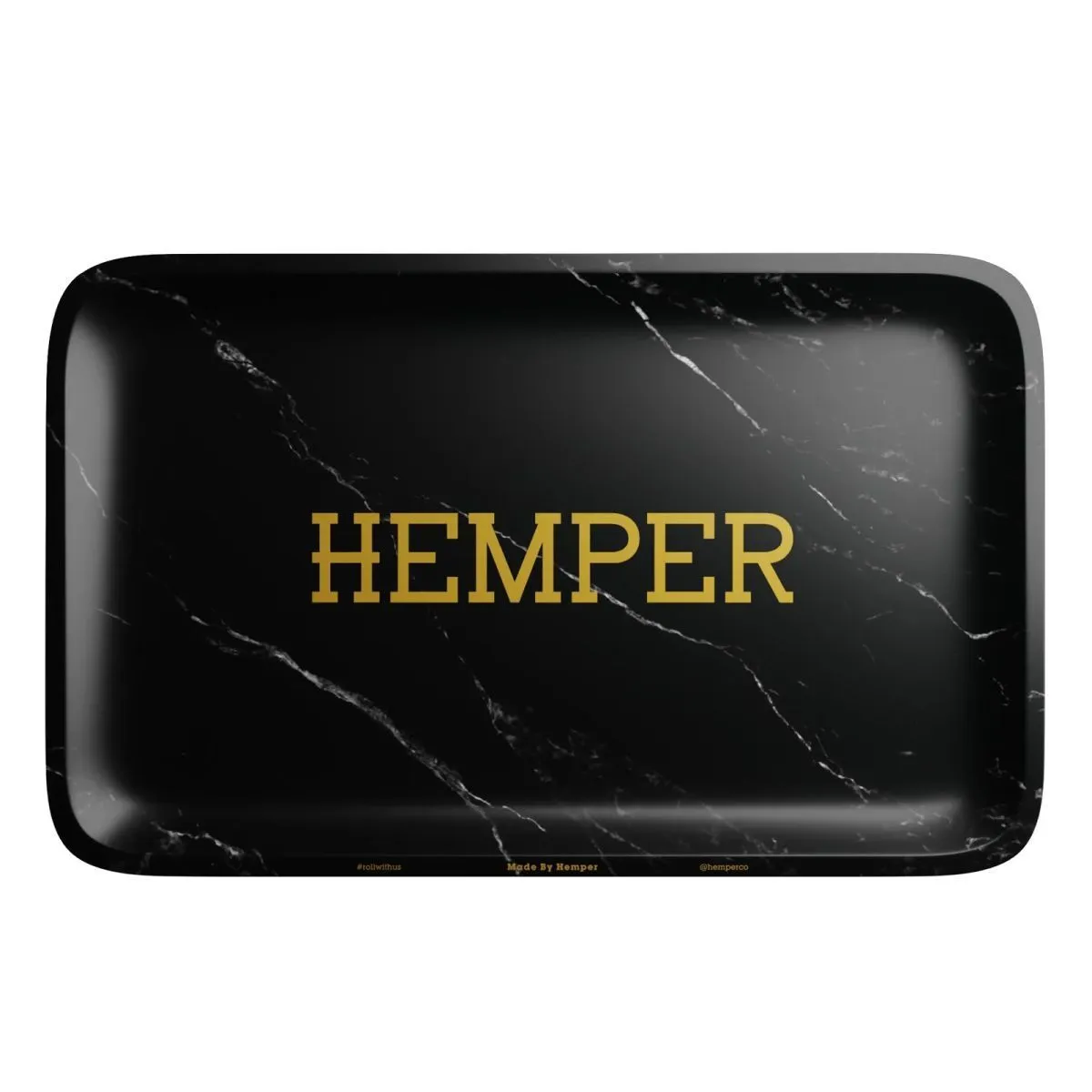 Hemper Luxe Black Marble Rolltray — afbeelding 3
