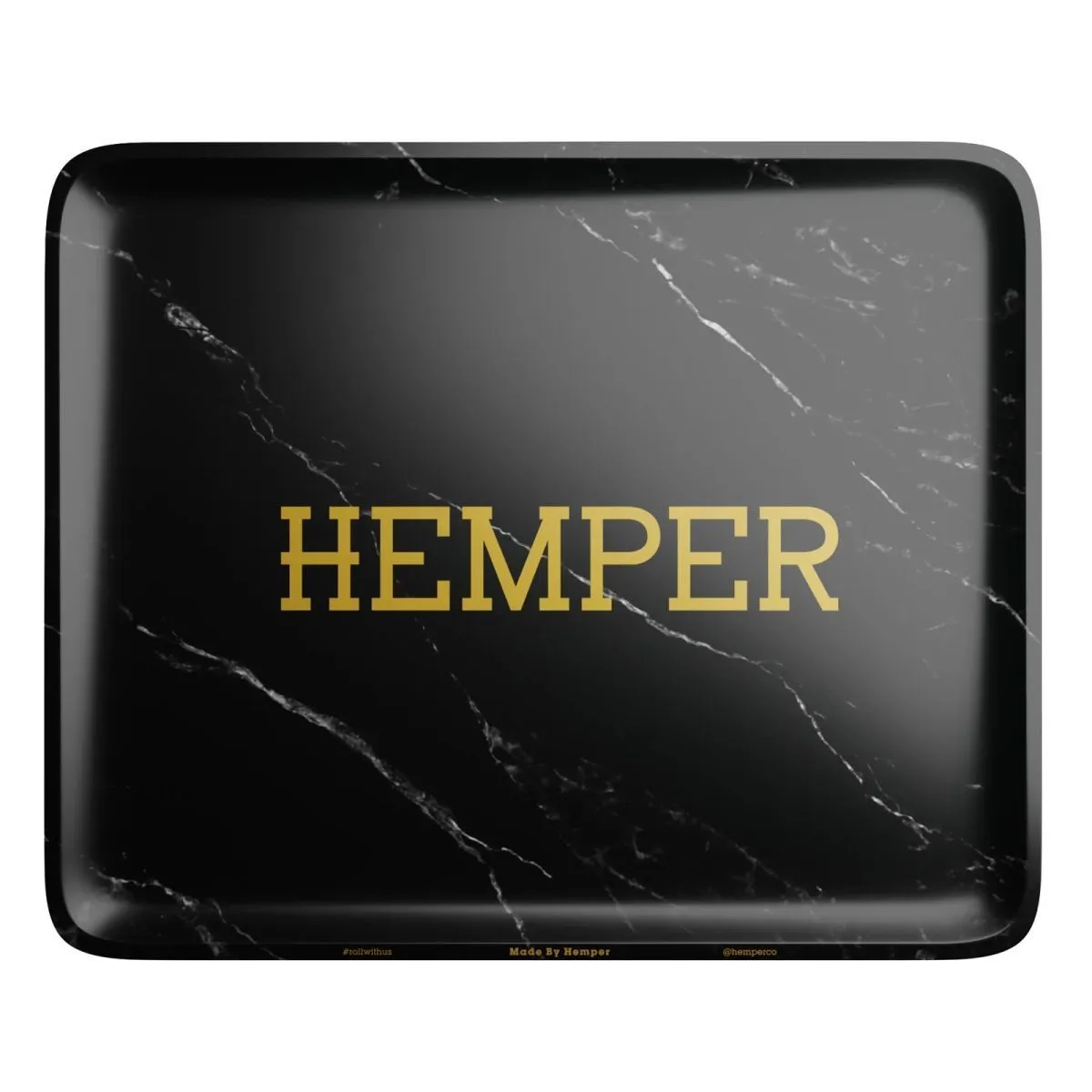 Hemper Luxe Black Marble Rolltray — afbeelding 4