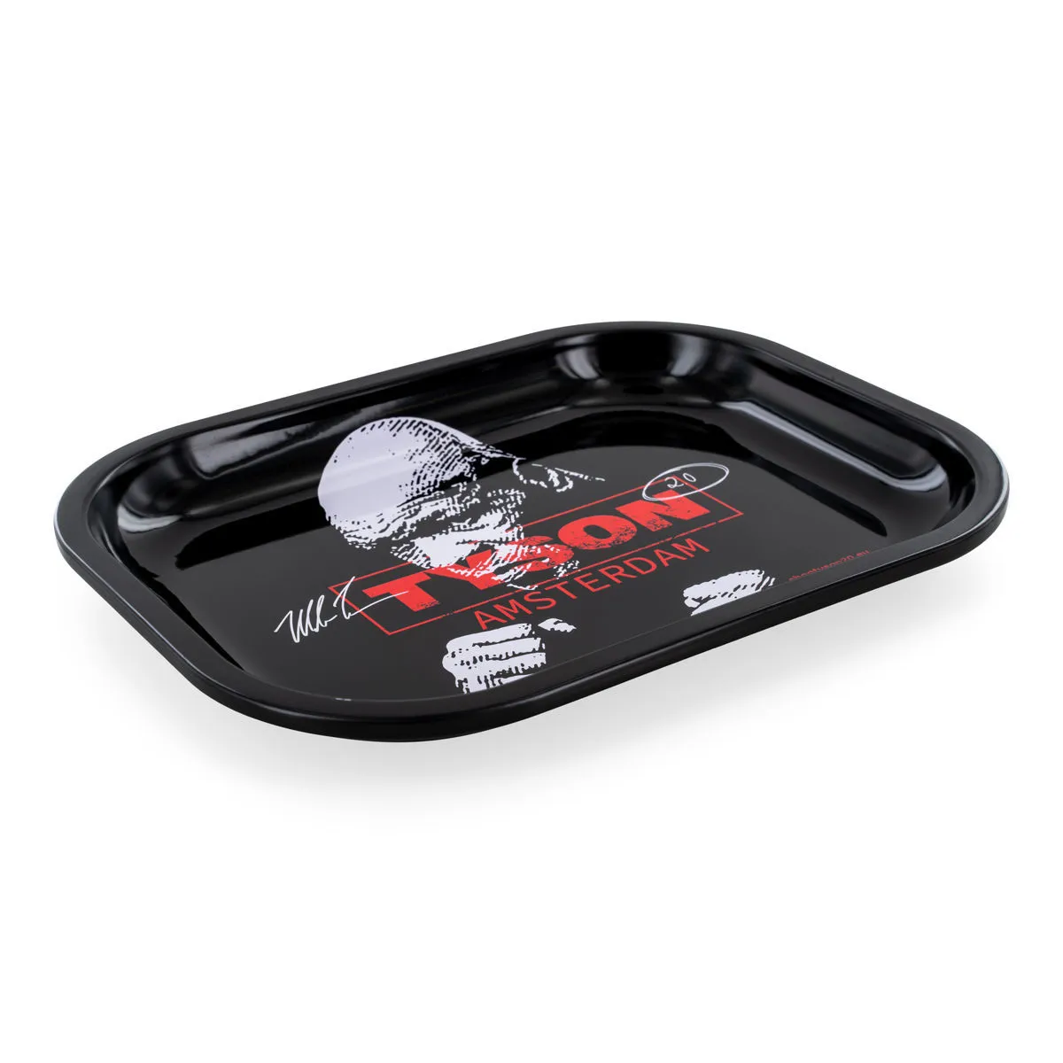 Metalen Rollertray Zwart ''Boxing Mike'' — afbeelding 4