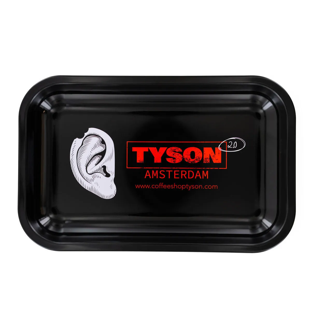 Metalen rolling tray zwart ''Mike Bite'' — afbeelding 3