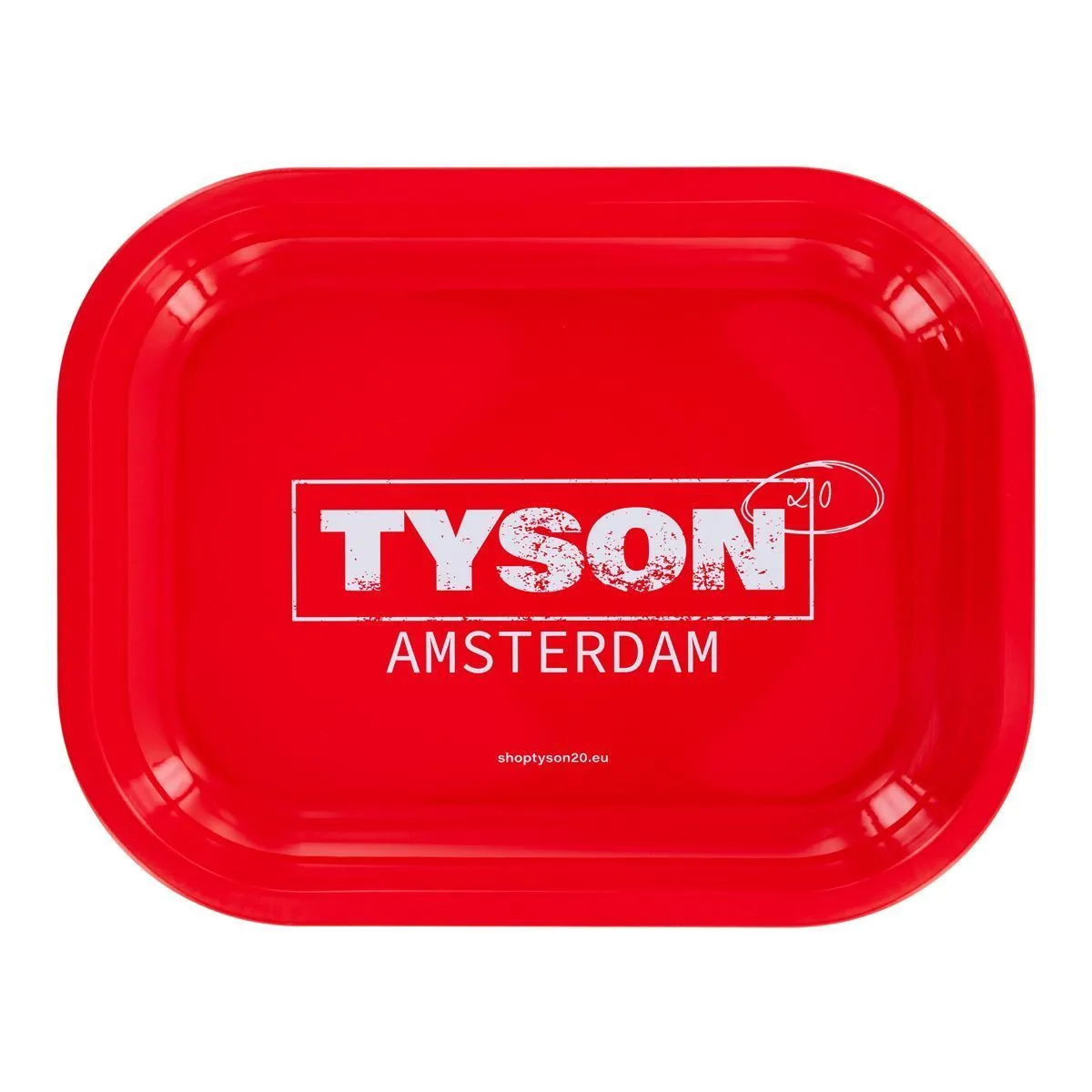 Metalen Rolling Tray Rood ''Tyson Amsterdam'' — afbeelding 2