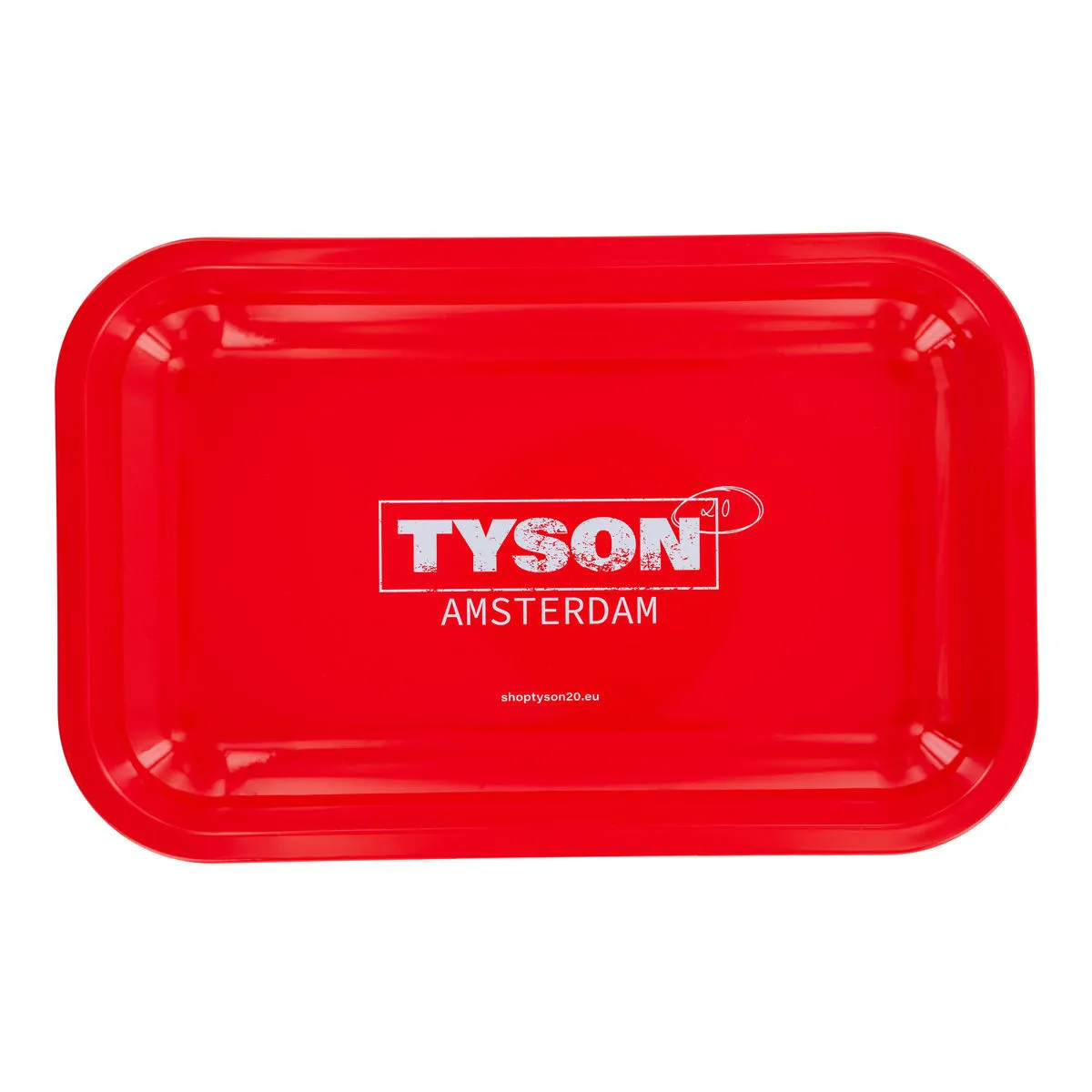 Metalen Rolling Tray Rood ''Tyson Amsterdam'' — afbeelding 3