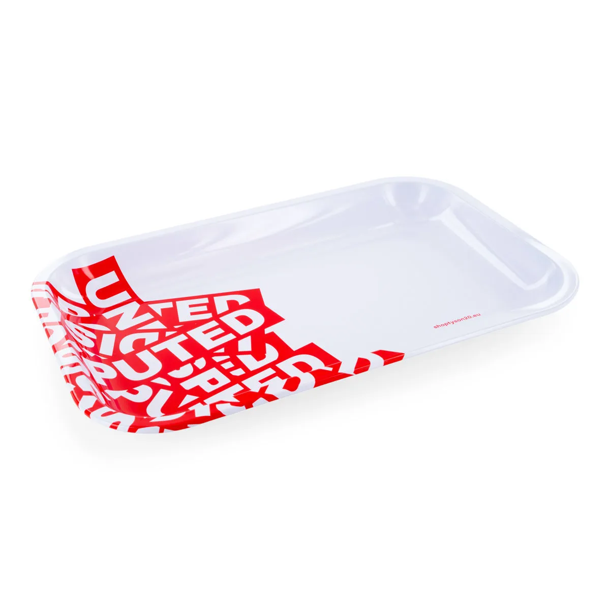 Metalen rolling tray wit ''Undisputed'' — afbeelding 4