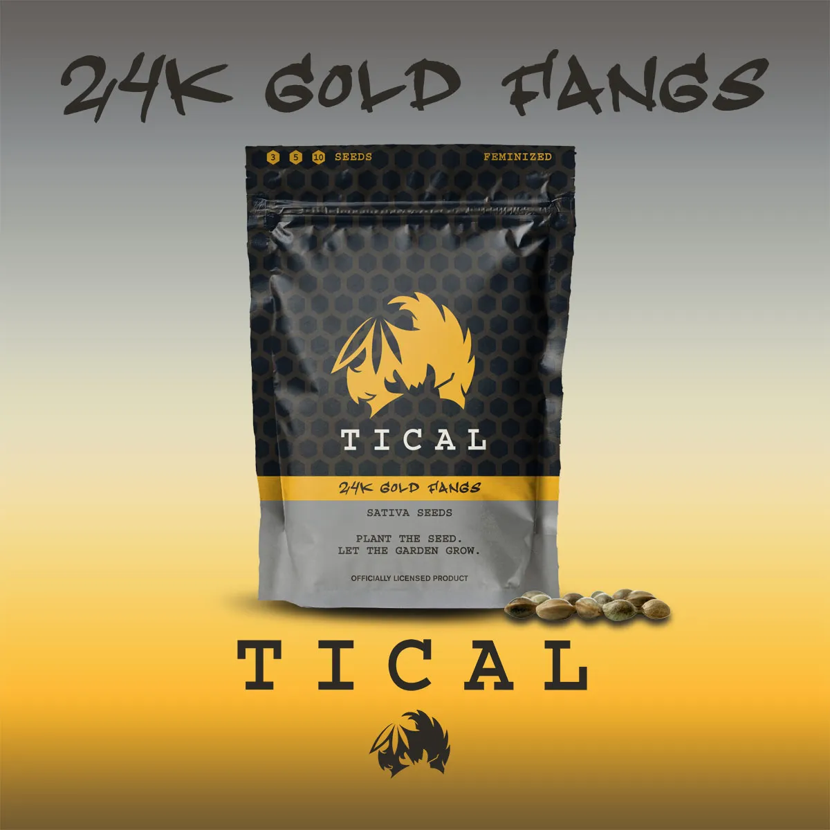 24K Gold Fangs (TICAL) — afbeelding 2